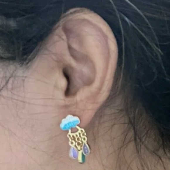 Rain Earrings - Picture 7 of 7